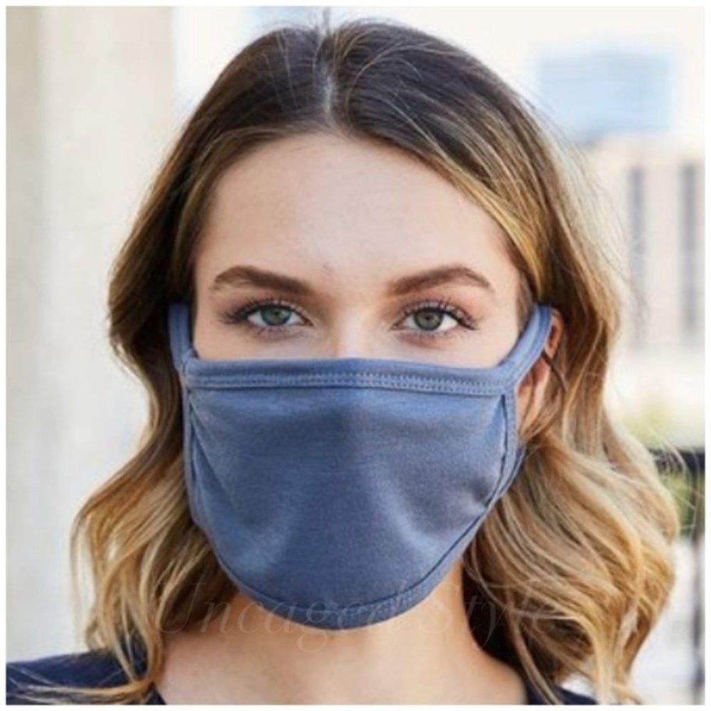 Unisex Face Mask NEW Reusable Grey